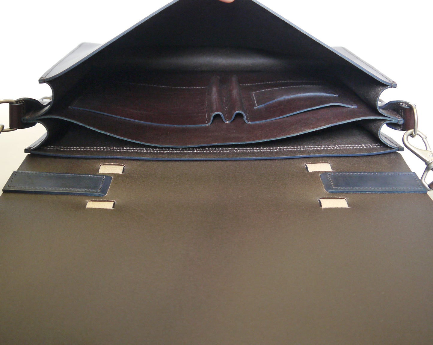 The Duotone - Dark Brown w/ Black