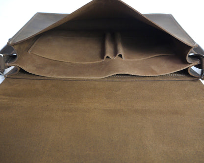 The Minimal - Dark Brown Crazy Horse Leather