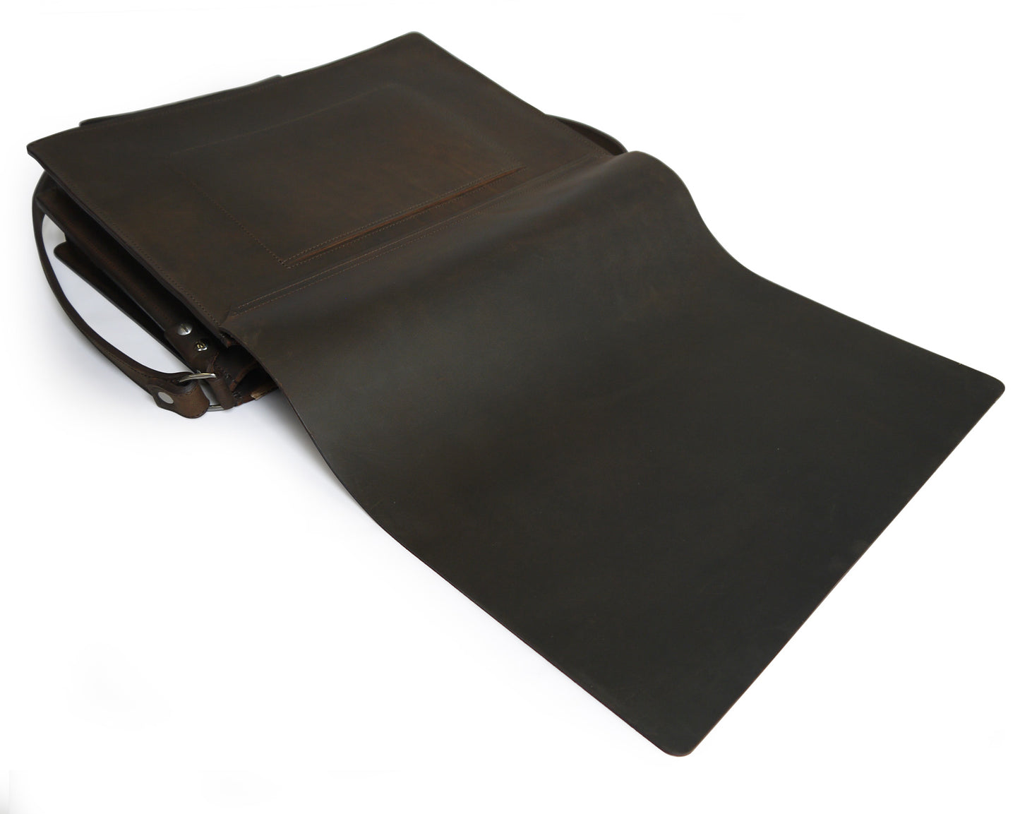 The Minimal - Dark Brown Crazy Horse Leather