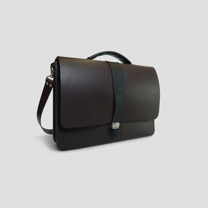 The Kontrast - Black with Medium Brown