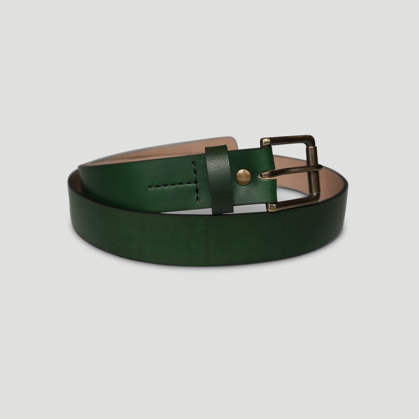 The Calyer - Moss Green with Antique Brass - Size 28
