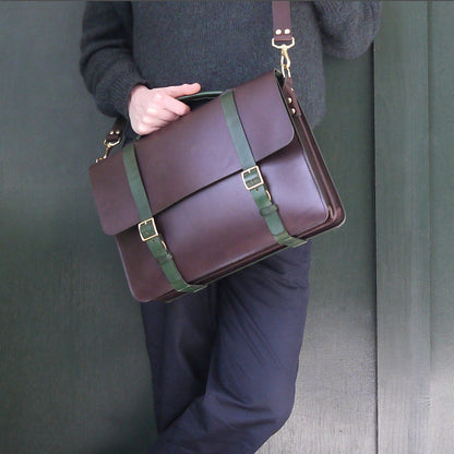 The Duotone - Dark Brown w/ Black