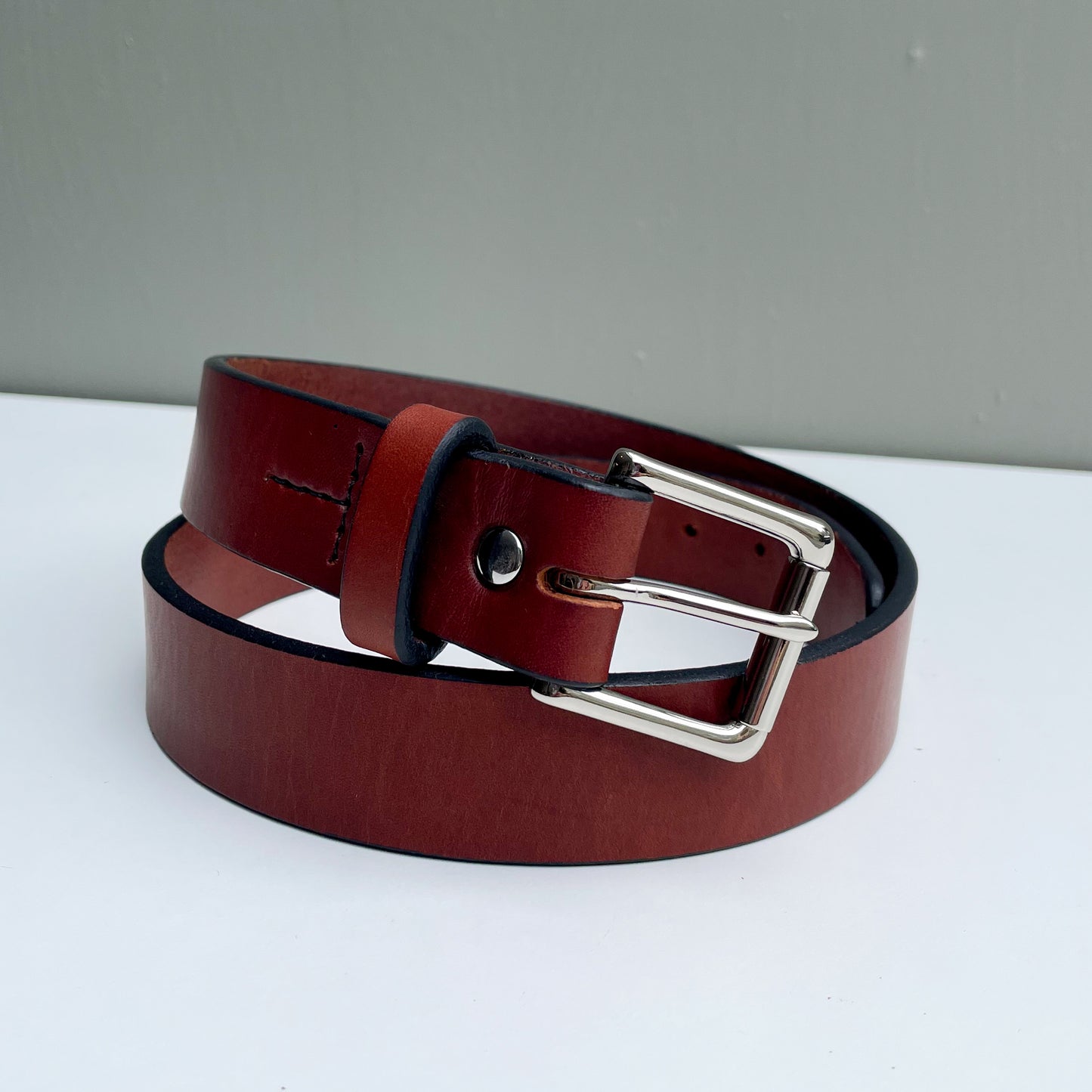 The Calyer - Medium Brown with Nickel Finish - Size 31