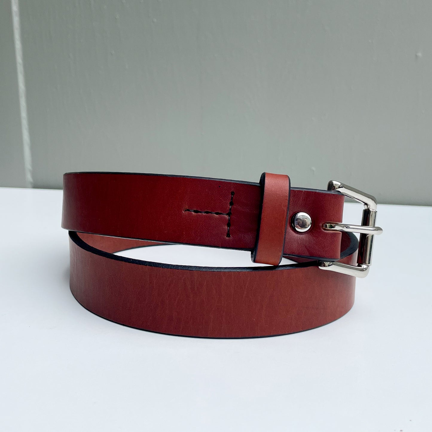 The Calyer - Medium Brown with Nickel Finish - Size 31