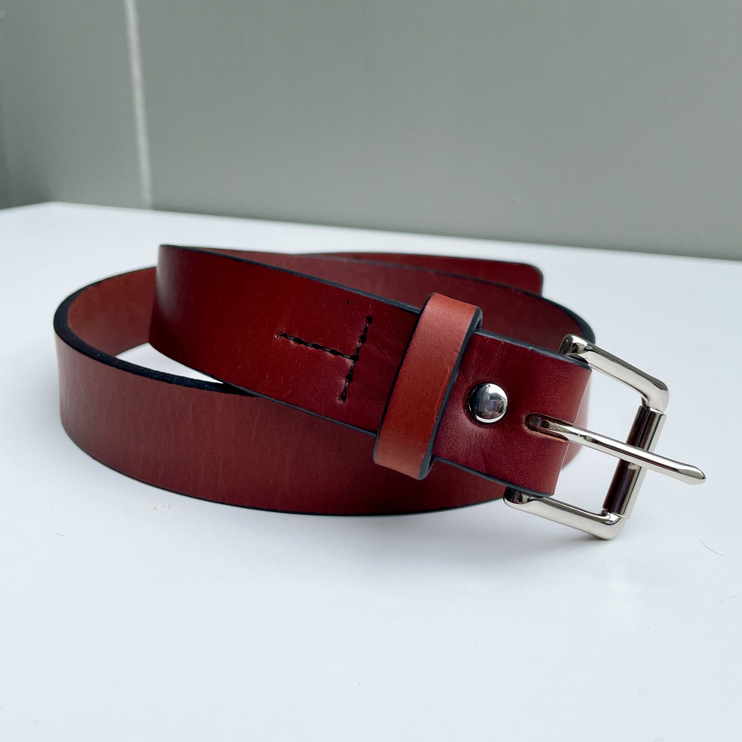 The Calyer - Medium Brown with Nickel Finish - Size 31