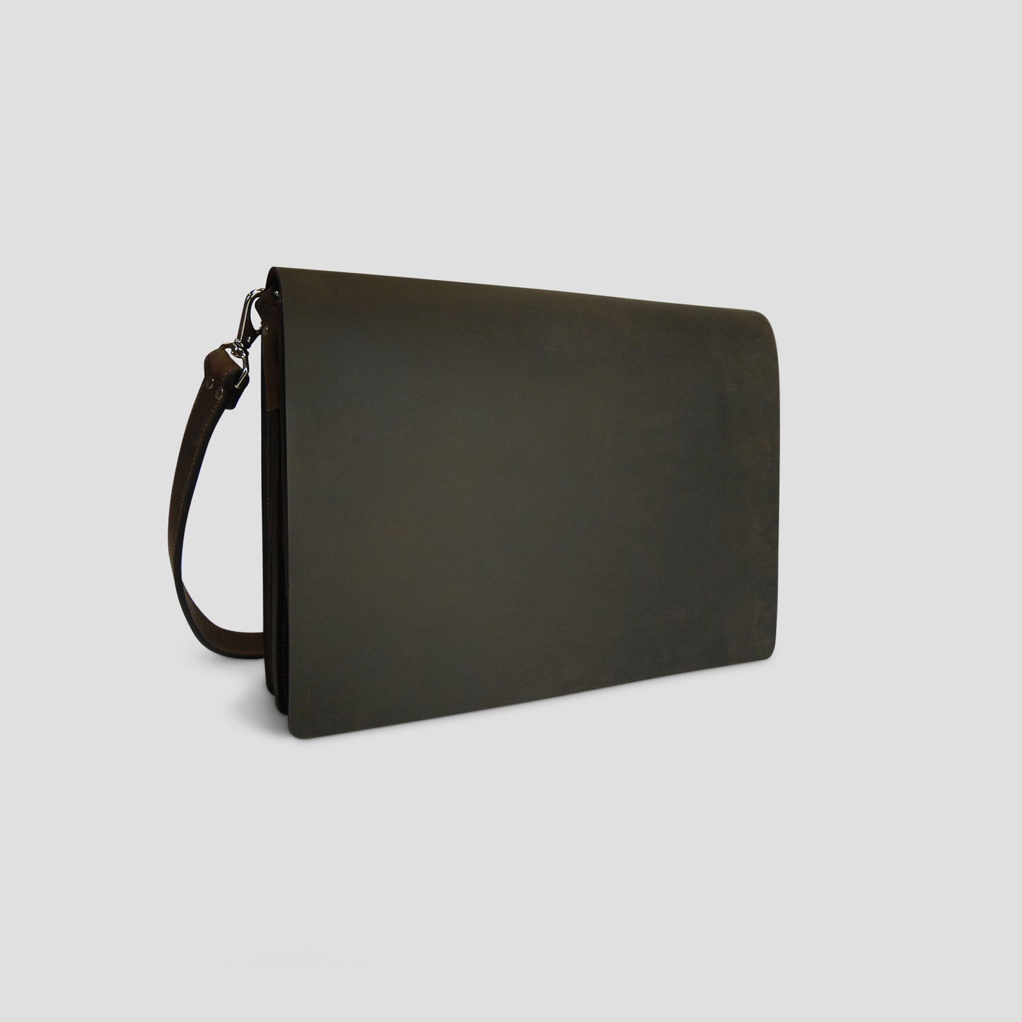 The Minimal - Dark Brown Crazy Horse Leather