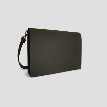 The Minimal - Dark Brown Crazy Horse Leather